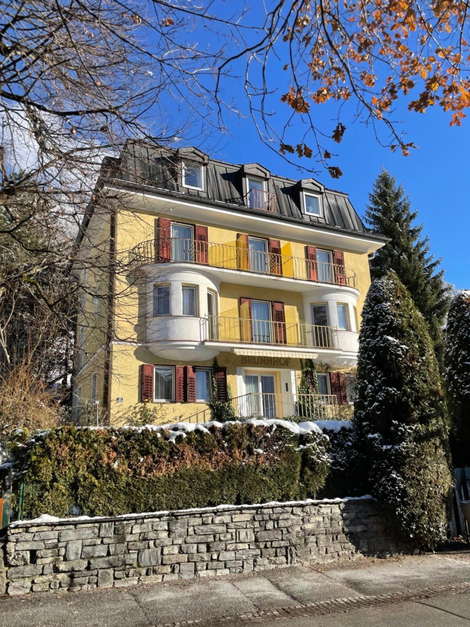 ホテル Brunnhof Gastein バート・ホーフガシュタイン エクステリア 写真