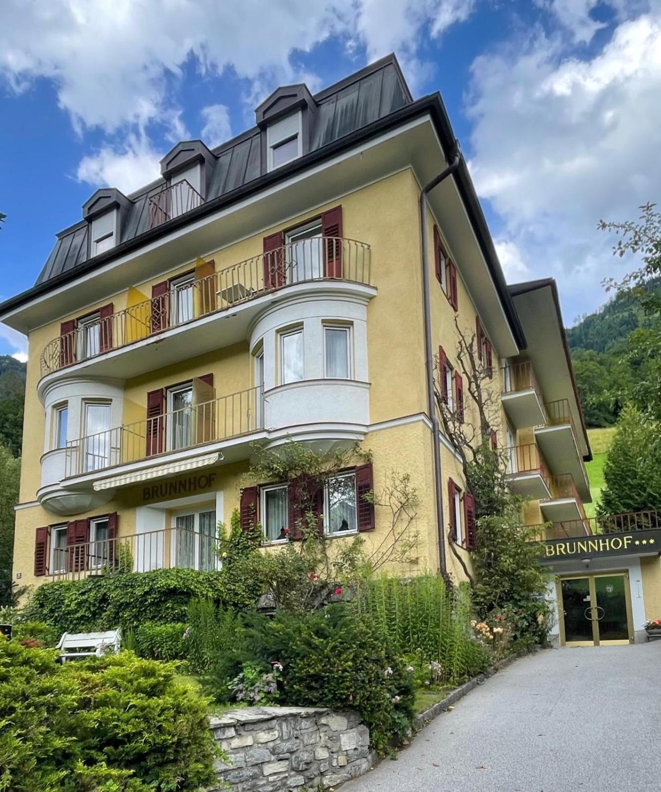 ホテル Brunnhof Gastein バート・ホーフガシュタイン エクステリア 写真